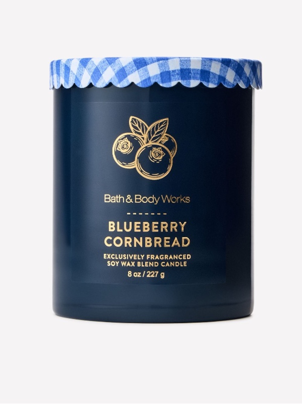 2/$20 “BLUEBERRY CORNBREAD” Single Wick Candle by B&BW / WB 8 oz / 227 g, NWT